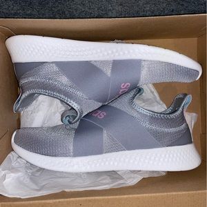 Women’s Adidas Puremotion Adapt Gray Running Shoes